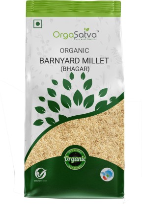 Orgasatva Organic Barnyard Millet Bhagar Healthy Fasting-Food Whole ...