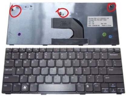 dell mini 1012 keyboard