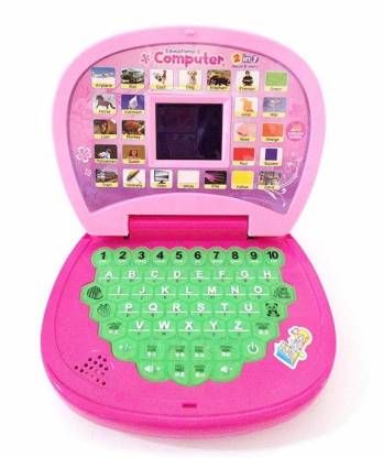 Kmc kidoz Plastic English, Maths Learning Laptop for Kids with ...