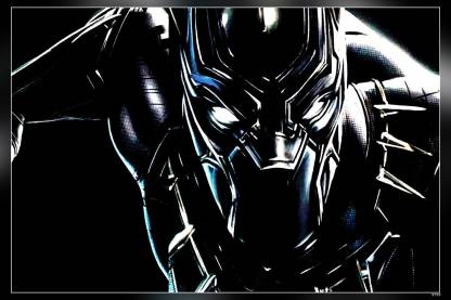 Warrior Black Panther Marvel Comics Captain America Civil War Matte Finish  Poster Paper Print - Animation & Cartoons posters in India - Buy art, film,  design, movie, music, nature and educational paintings/wallpapers