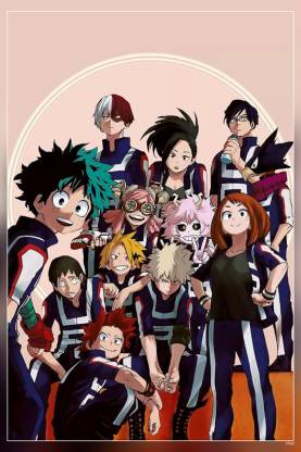 My Hero Academia - A Japanese Anime Series Matte Finish Poster Paper Print  - Animation & Cartoons posters in India - Buy art, film, design, movie,  music, nature and educational paintings/wallpapers at