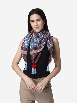 Women's Indian wool scarf Scarf mod