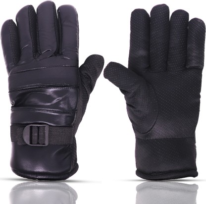 leather hand gloves flipkart