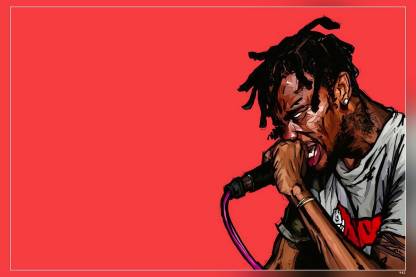 Travis Scott -Singer Rapper Matte Finish Poster Paper Print - Animation &  Cartoons posters in India - Buy art, film, design, movie, music, nature and  educational paintings/wallpapers at 