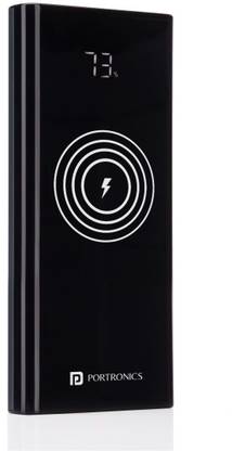[For Paytm Wallet] Portronics 10000 mAh Power Bank (18 W, NA)  (Black, Lithium Polymer)