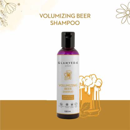 GLAMVEDA Volumizing Beer Shampoo Suitable For Fine , Straight & Flat Hair -  Price in India, Buy GLAMVEDA Volumizing Beer Shampoo Suitable For Fine ,  Straight & Flat Hair Online In India,
