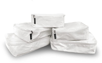 White packing cubes clearance