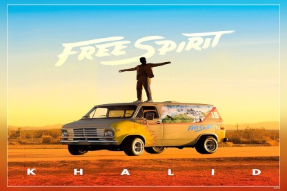 Khalid Free Spirit Album Cover Matte Finish Poster Paper Print - Music ...