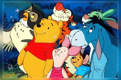 Disney Christopher Robin All Characters Winnie The Pooh X Matte Finish  Poster Paper Print - Animation & Cartoons posters in India - Buy art, film,  design, movie, music, nature and educational paintings/wallpapers