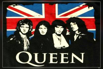 Queen Rock Band Matte Finish Poster Paper Print - Personalities posters ...