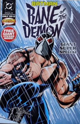 Batman Bane Of The Demon Avengers Giant Super Special Issue 9 , Graphic  Novel, Comic, Rare ,collectible , Gotham , Marvel , Dc Comic: Buy Batman  Bane Of The Demon Avengers Giant