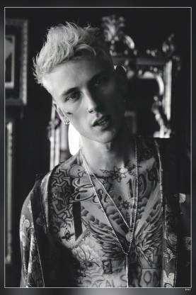 Machine Gun Kelly Colson Baker An American Rapper And Actor Matte Finish Poster Paper Print