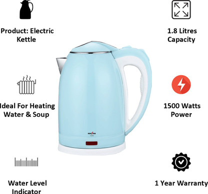 kenstar electric kettle 1.8 litre