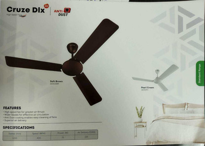 ANCHOR 16001 Cruze Dlx HIGH SPEED FAN 