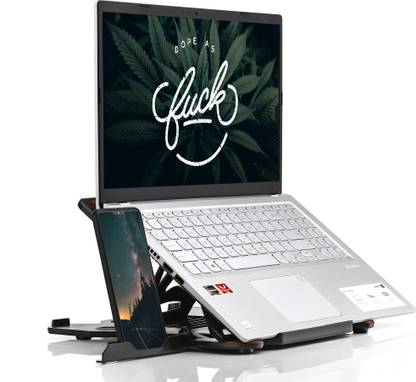 STRIFF Laptop Stand Adjustable Laptop Computer Stand Multi-Angle Stand Phone Stand Portable Foldable Laptop Riser Notebook Holder Stand Compatible