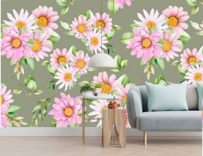 shoelific Floral & Botanical Multicolor Wallpaper