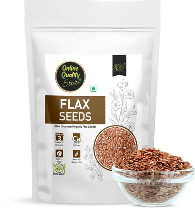 Online Quality Store Organic Flax Seeds -100gm|Flax Seeds for Hair Growth,  Weight Loss|Alsi Brown Flax Seeds Price in India - Buy Online Quality Store  Organic Flax Seeds -100gm|Flax Seeds for Hair Growth,