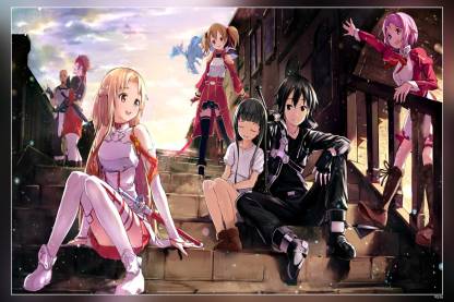 Sword Art Online Anime Series Matte Finish Poster Paper Print - Animation &  Cartoons posters in India - Buy art, film, design, movie, music, nature and  educational paintings/wallpapers at 