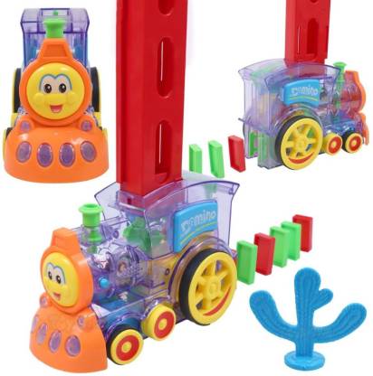 prisma collection 60 Pcs Domino Train Toy Set, Domino Rally Train Model -  60 Pcs Domino Train Toy Set, Domino Rally Train Model . shop for prisma  collection products in India. 