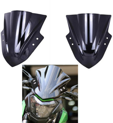 Dhe Best VISOR_BUBBLE_FZ S_BLK Bike 