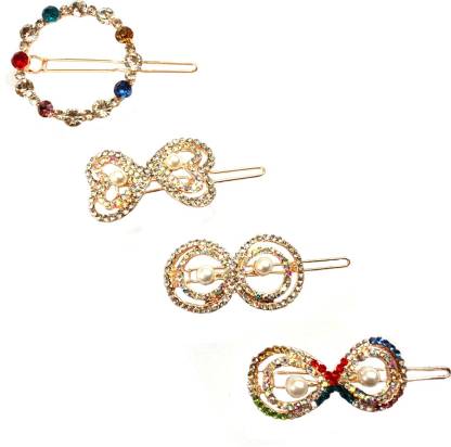 Trendchicks Stone work Hair Clip combo for Women (4 clips ) Hair Clip Price  in India - Buy Trendchicks Stone work Hair Clip combo for Women (4 clips ) Hair  Clip online at 
