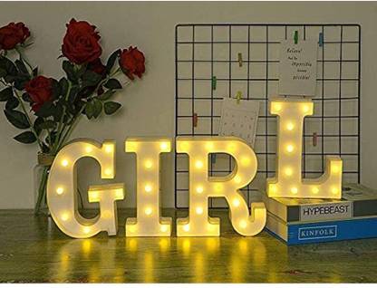 Satyam Kraft Marquee Alphabet letter led light for Home Party ...