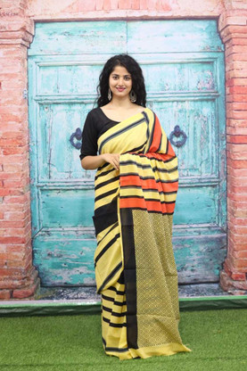 Buy Daily Wear Pure Cotton Saree online 