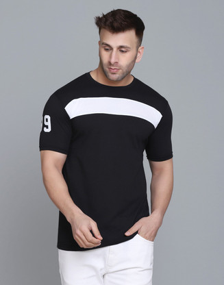 Flipkart t shirt black Clearance