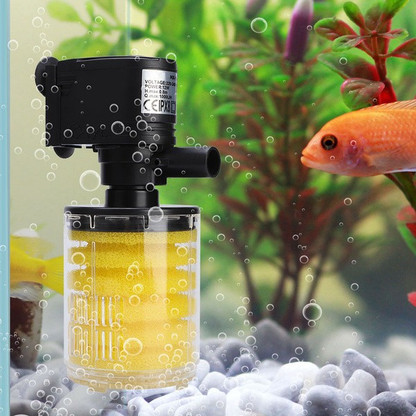tiny aquarium filter