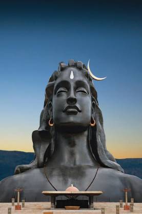Wall gallery 18 cm Lord Shiva Adiyogi Wall Sticker|Oil proof |Like a New  Everyday|Size 18 Inc x 12 Self Adhesive Sticker Price in India - Buy Wall  gallery 18 cm Lord Shiva