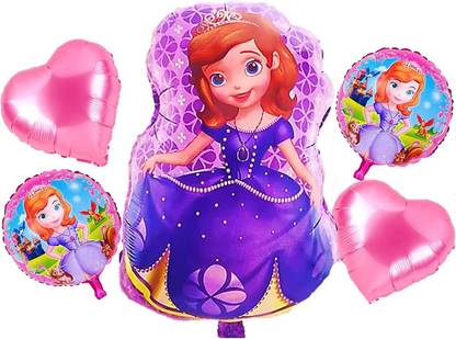 Flipkart Com Partymashup Printed Princess Sophia Balloon Decoration Theme Girls Birthday Party Foil Balloon Balloon Balloon