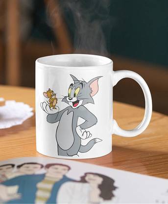 SNV Tom and Jerry Ceramic 325ml with Greeting Card | Gift for ...
