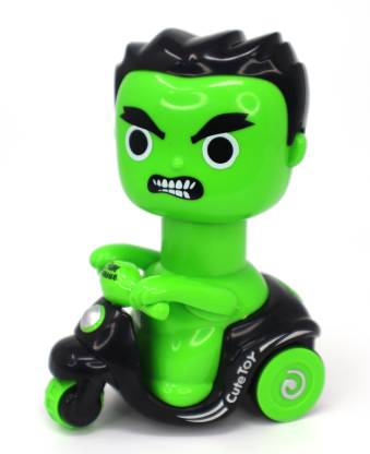 Battling Cute & Funny Cartoon Hulk Press and Go Scooter Toy - Cute & Funny  Cartoon Hulk Press and Go Scooter Toy . Buy hulk toys in India. shop for  Battling products