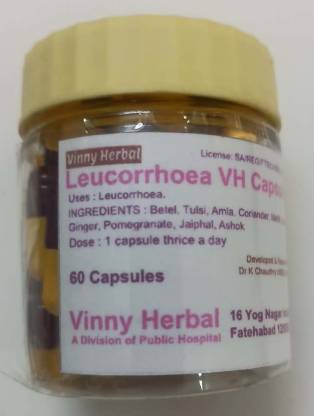 Vinny Herbal Leucorrhoea VH Capsules