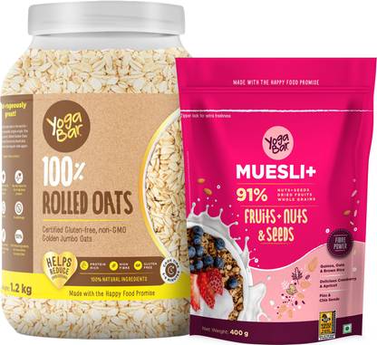 yogabar high protein oats