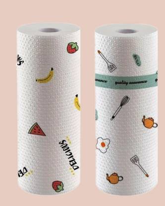 Top Trick Kitchen Tissue Paper Durable Non-stick Oil Absorbing Paper Roll