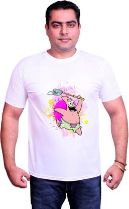 Printed Men White T-Shirt