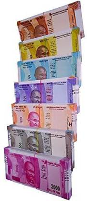 URBANE CHIC Fake Note Bundle, Dummy Prank Rupees, Nalki Coupon Playing  Currency 350 Note 10 | 20 | 50 | 100 | 200 | 500 | 2000 Gag Toy Price in  India -