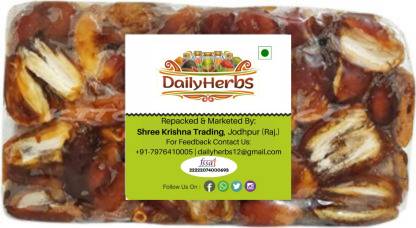 DAILYHERBS Seedless Dates (500gm*2) Pin Khajur Arabian Dates, Dates Dry Fruit Dates  (2 x 0.5 kg)