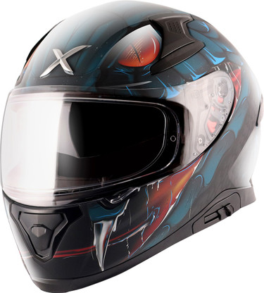 Axor Apex Venomous Black Blue Helmet 