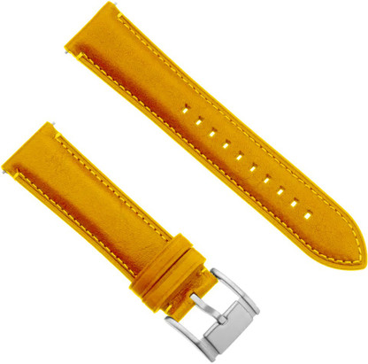 22 mm Genuine Leather Watch Strap 