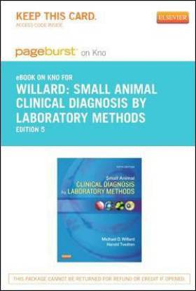 Small Animal Clinical Diagnosis by Laboratory Methods - Elsevier eBook on  Intel Education Study (Retail Access Card): Buy Small Animal Clinical  Diagnosis by Laboratory Methods - Elsevier eBook on Intel Education Study (