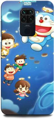 GRAFIQE Back Cover for REDMI Note 9 DORAEMON, NOBITA, CARTOON, FUNNY, CUTE,  DORAEMON, DOREMON - GRAFIQE : 