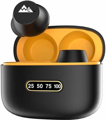 WeCool BT1 ENC Earbuds with Magnetic Charging Case IPX5 Wireless Earphones with Digital Battery Indicator for Crisp Sound Bluetooth Earphones
