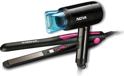 NOVA Hair dryer NHP 8105 + Hair Straightner NHS 840 Personal Care Appliance Combo Price in India - Buy NOVA Hair dryer NHP 8105 + Hair Straightner NHS 840 Personal Care Appliance Combo online at NOVA Hair dryer NHP 8105 + Hair Straightner NHS 840 Personal Care Appliance Combo Price in India - Buy NOVA Hair dryer NHP 8105 + Hair Straightner NHS 840 Personal Care Appliance Combo online at