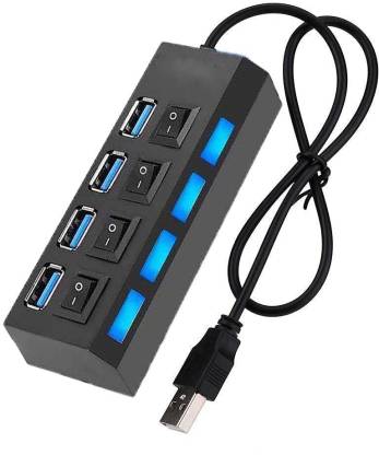 Zohlo Best New 4 Port USB 2.0 With High Speed For PC, Drivers, Computer 500 Pin Socket Price in India - Buy Zohlo Best New 4 Port USB With