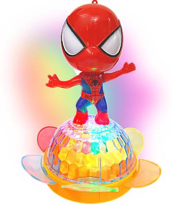 Kart In Box Spiderman Toy For Kids| 3D Lighting, Dancing, Music. - Spiderman  Toy For Kids| 3D Lighting, Dancing, Music. . Buy Spider Man toys in India.  shop for Kart In Box