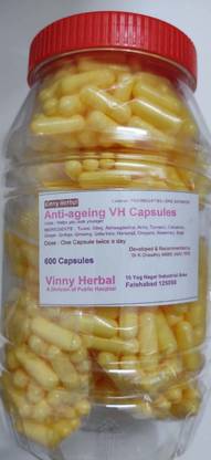Vinny Herbal Anti-ageing VH Capsules 60 Caps