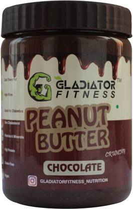 Gladiator Fitness Chocolate Crunchy Peanut Butter| 30 ...