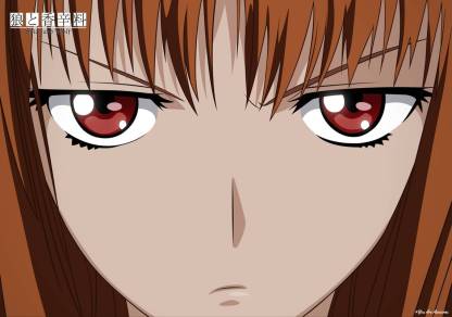 Spice And Wolf: Holo Angry Anime Series Art Effect Poster 12  (18inchx12inch) Photographic Paper - Animation & Cartoons posters in India  - Buy art, film, design, movie, music, nature and educational  paintings/wallpapers
